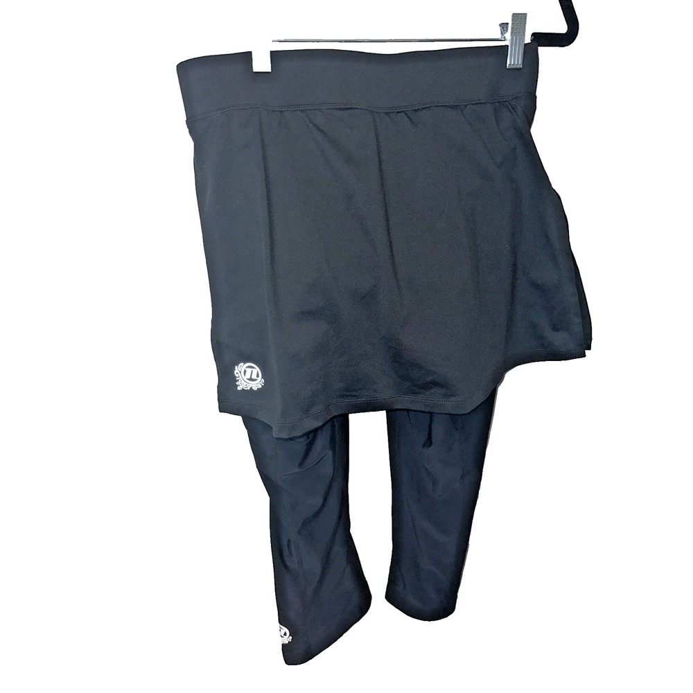 Novara Women's Size Medium Skirted Capri Leggings Cycling Bike Skirt EUC